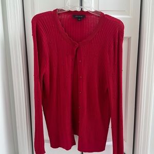 Ann Taylor pink(brighter) size XL cardigan